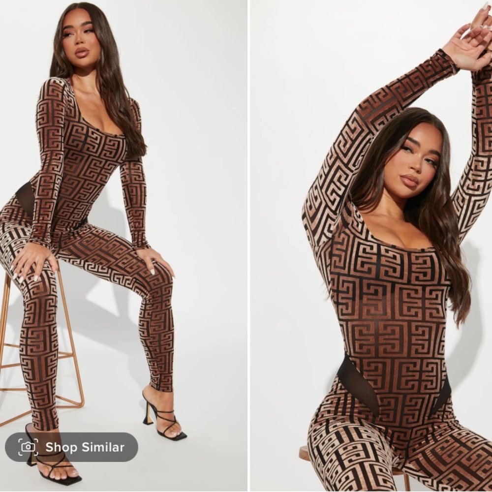 ISO ISO Fashion Nova High Status Jumpsuit